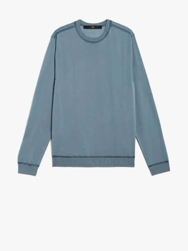 Washed Blue 0002 Crewneck Sweater