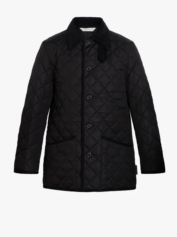 WAVERLY Black Nylon Quilted Jacket | GQ-1001 | Mackintosh