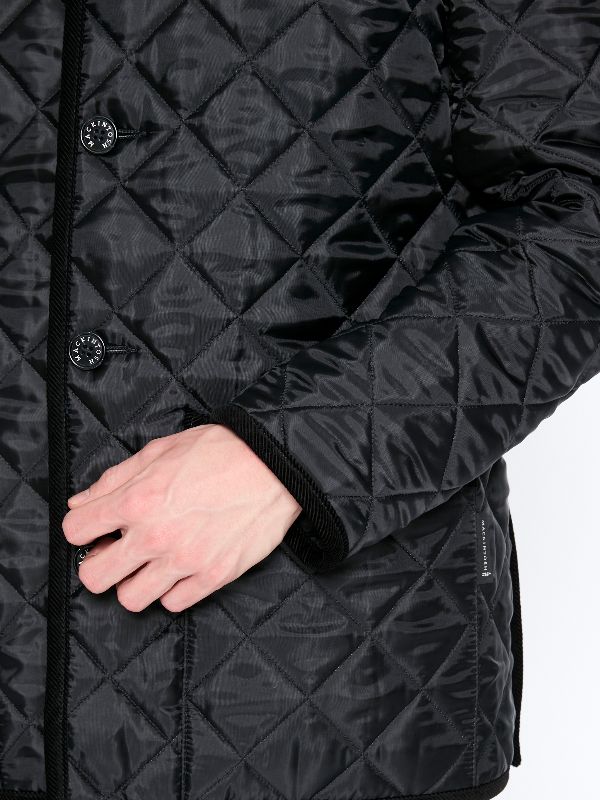 WAVERLY QUILTED JACKET BLACK | GQ-1005 | Mackintosh