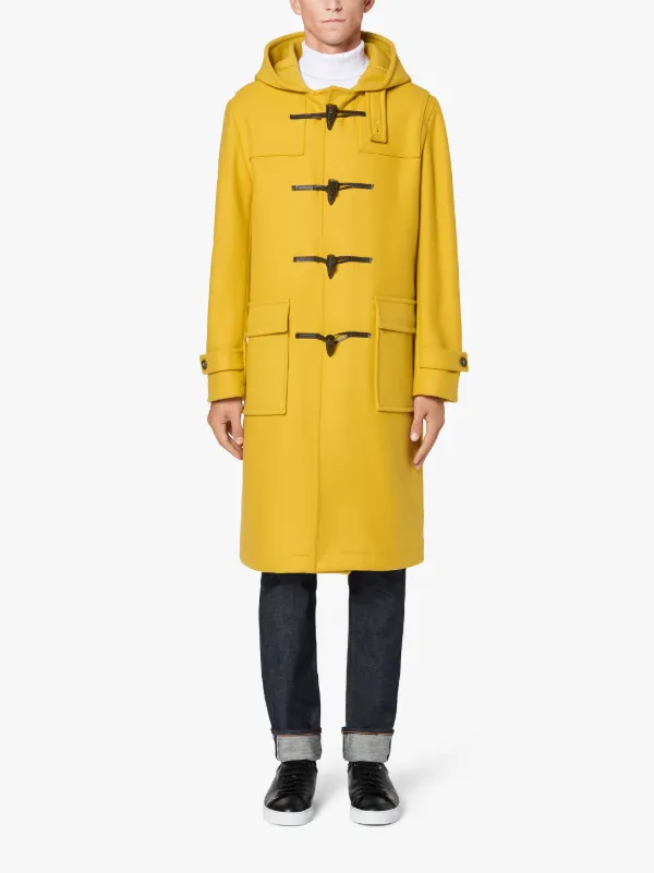 WEIR Mustard Wool Duffle Coat | GM-028