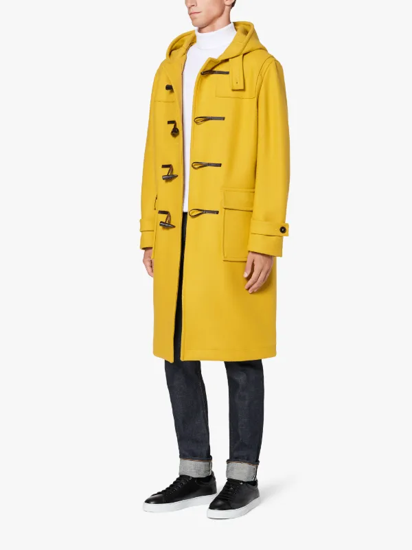 Yellow 2025 duffle coat