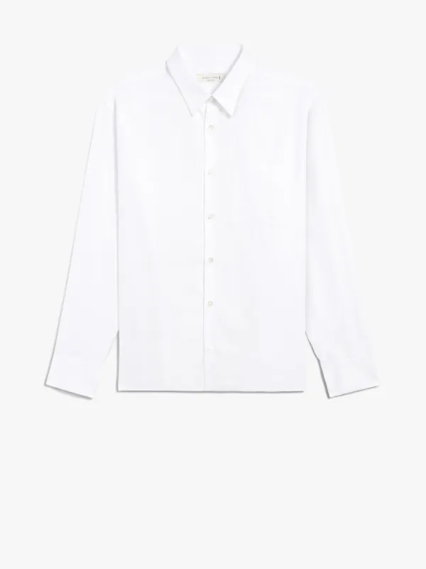 White Cotton Shirt | GMS-004