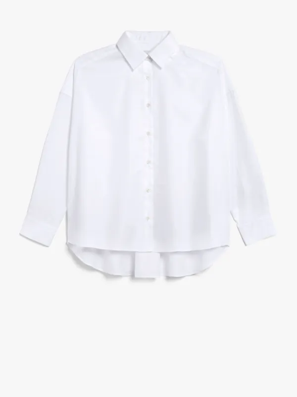 White Cotton Shirt | LMS-008