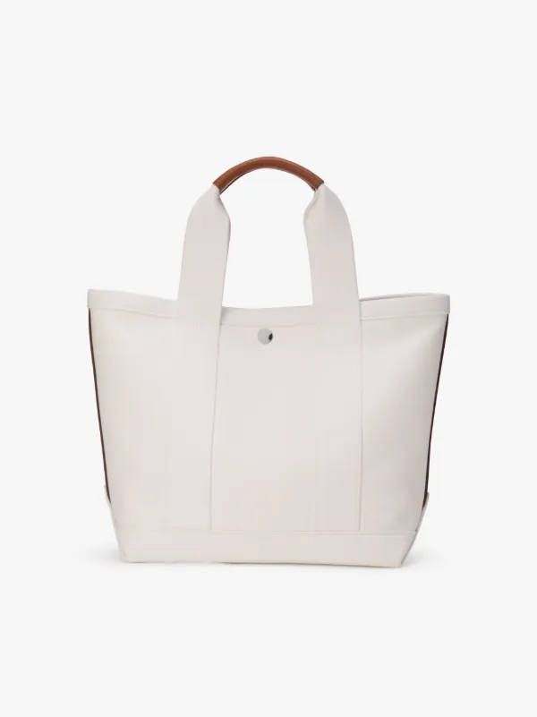 White Cotton Small Tote Bag | ACC-011