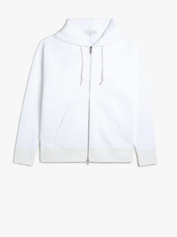 loopback hooded sweat