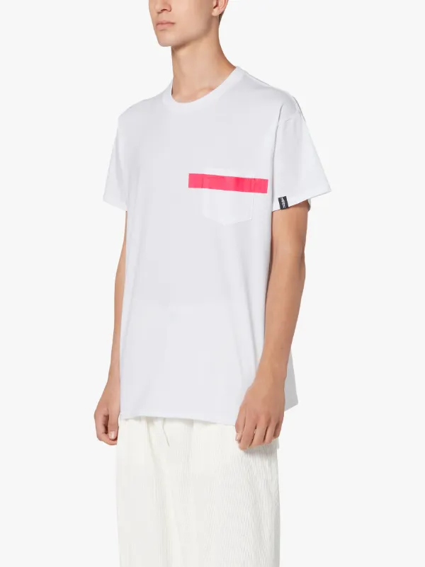 White x Pink Cotton T-Shirt | GJM-206