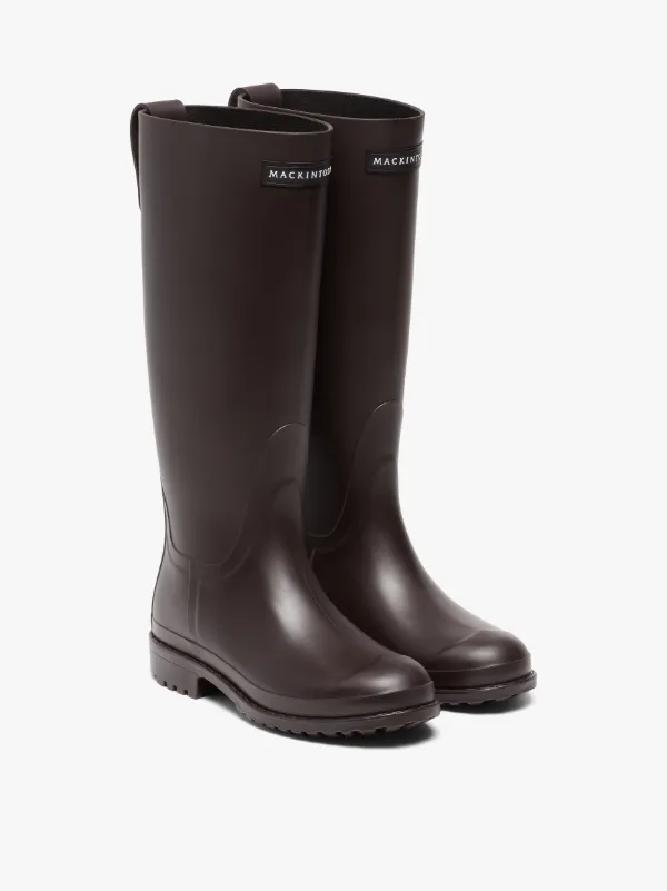 WISTON Brown Wellington Boots | LB-1001