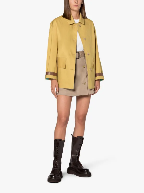 ZINNIA Burnish Gold Bonded Cotton Jacket