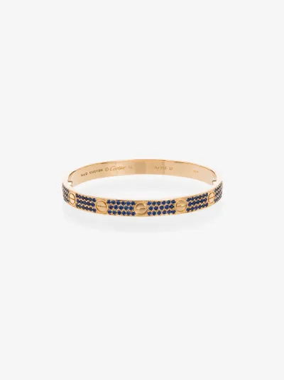 cartier engraved bracelet