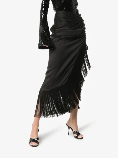 magda butrym fringe dress