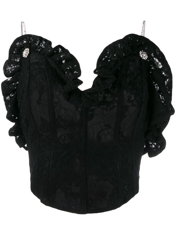lace corset top | Magda Butrym | Eraldo.com
