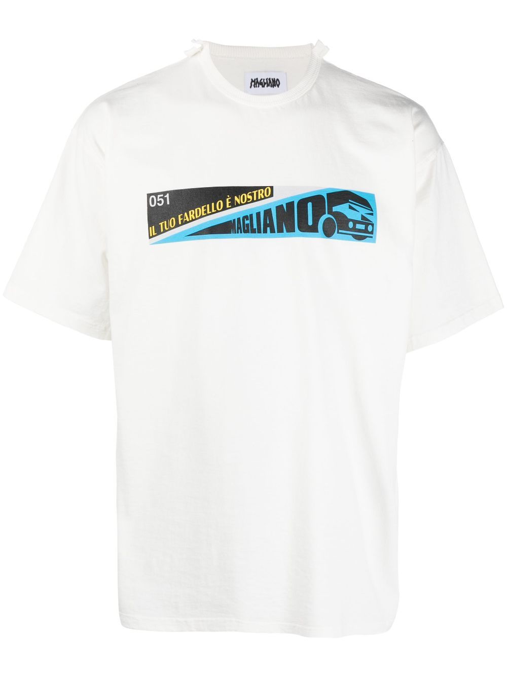 graphic-print cotton T-shirt | Magliano | Eraldo.com AQ