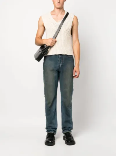 Magliano Unregular Lametta jeans | Eraldo.com PN