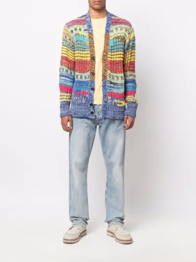 colour block cardigan
