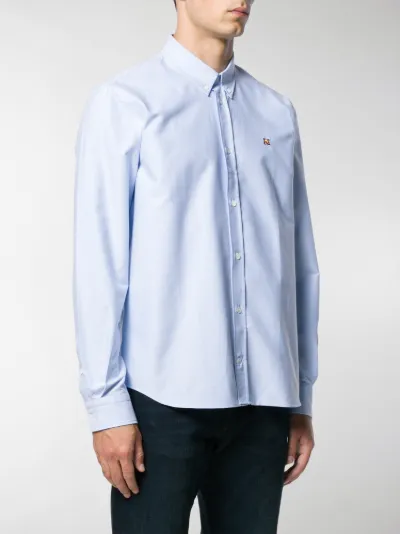 Maison Kitsuné Fox button-down shirt 