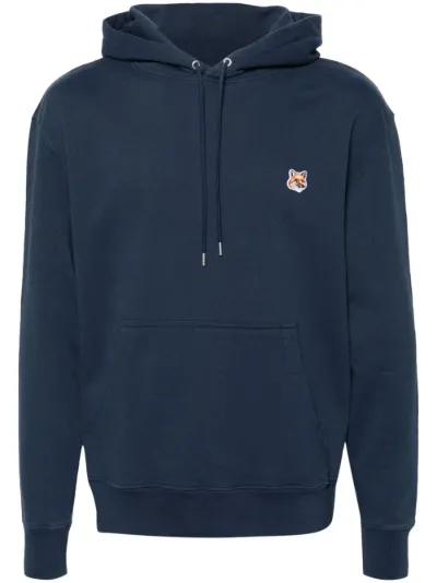 Maison Kitsune Fox motif cotton hoodie Eraldo DE