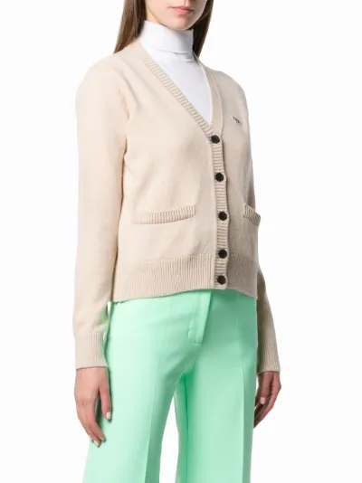 maison kitsune cardigan women