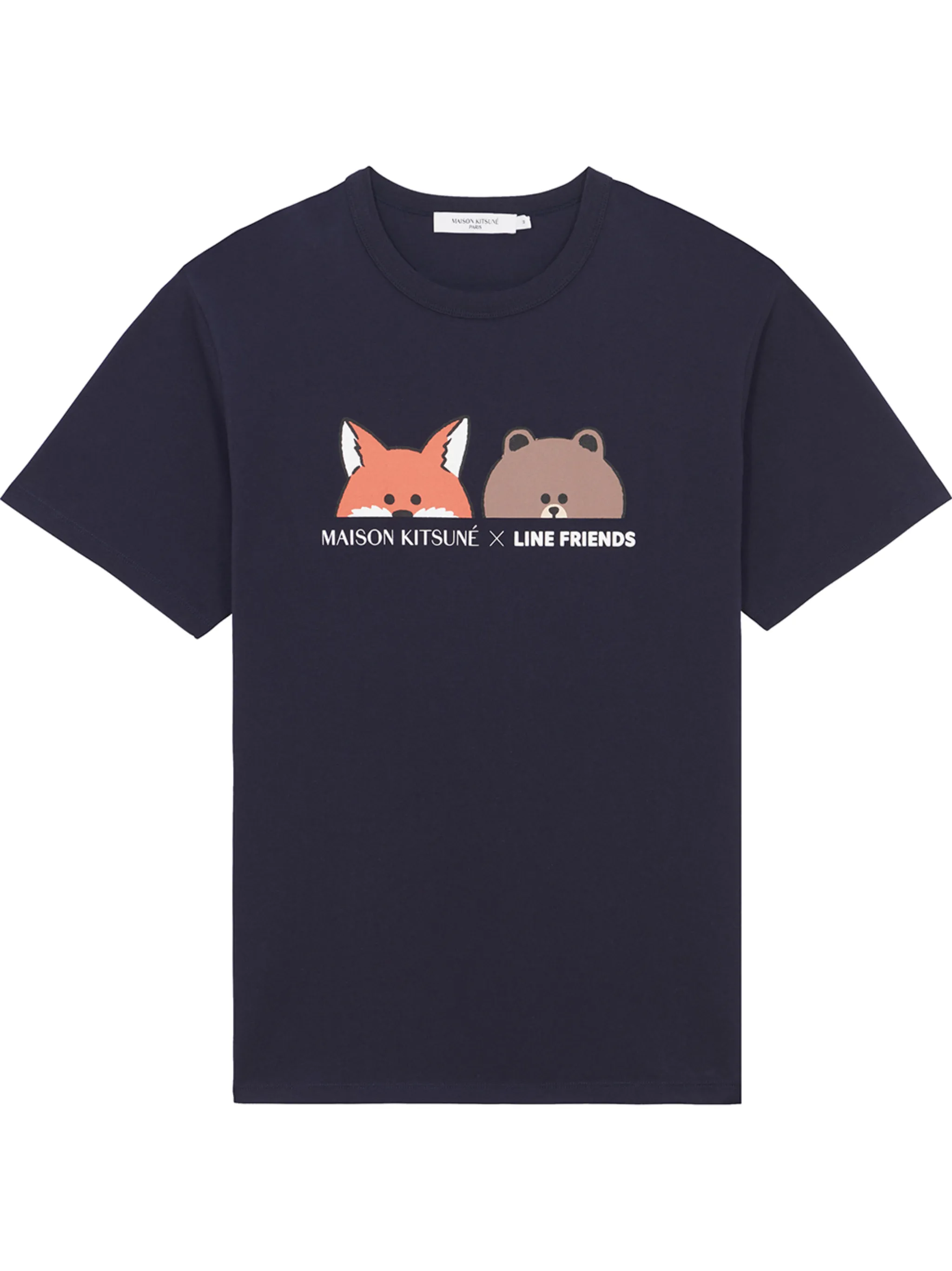 Maison Kitsuné x Line Friends TShirt Maison Kitsuné US
