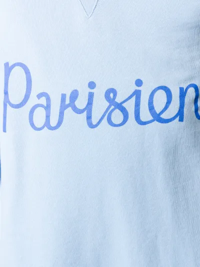 maison kitsune parisien sweatshirt
