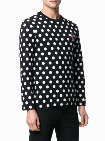 Polka Dot Jumper Maison Kitsune Eraldo Com