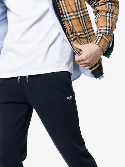 maison kitsune sweatpants