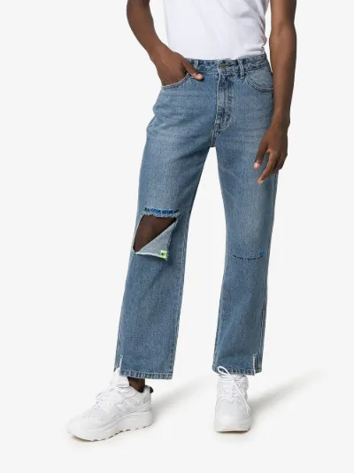 maison kitsune jeans