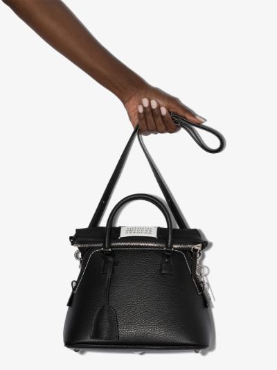 maison margiela leather shoulder bag