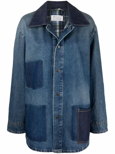 Maison Margiela boxy denim jacket blue 