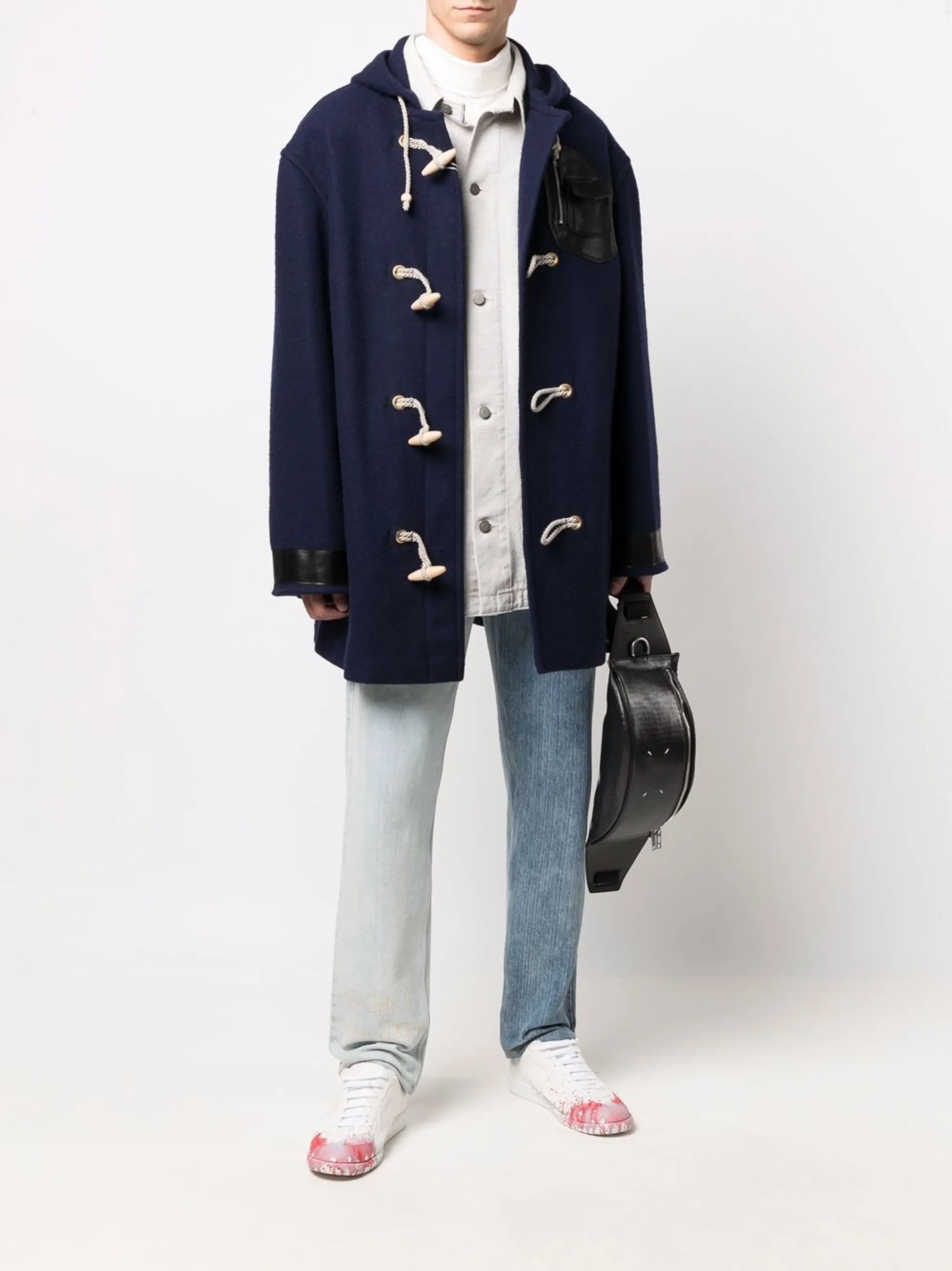 Maison Margiela cotton short duffle coat | Eraldo.com DE 