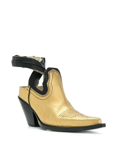 backless cowboy boots