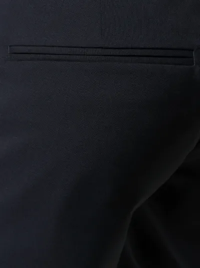 drawstring cropped trousers