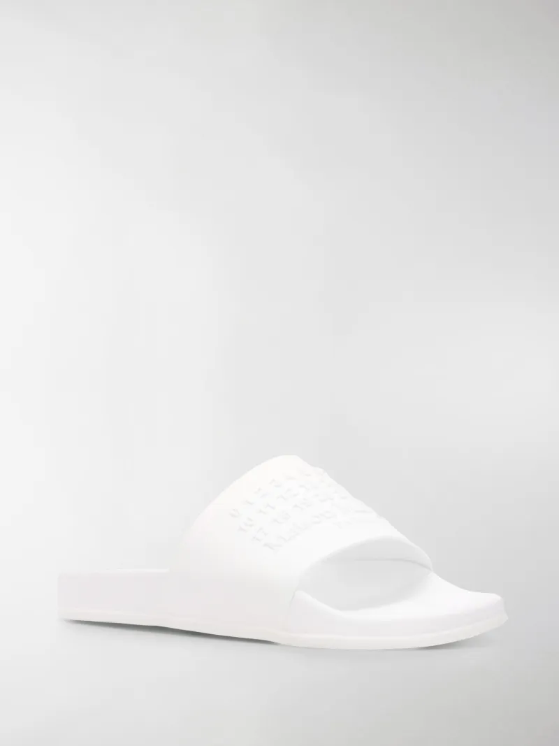 maison margiela slide sandals