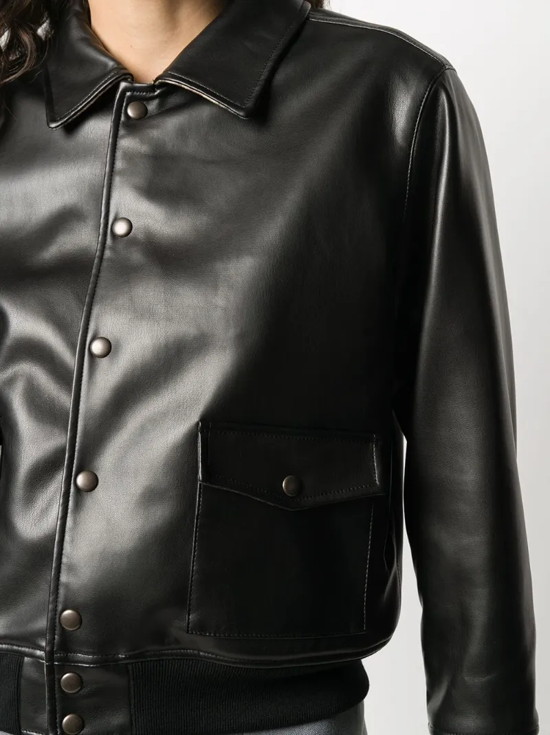 maison margiela leather jacket