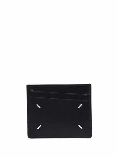 Maison Margiela four-stitch leather card holder | Eraldo.com US