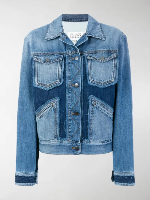 Maison Margiela - Giacca di denim destrutturata