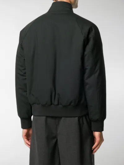 high neck bomber jacket