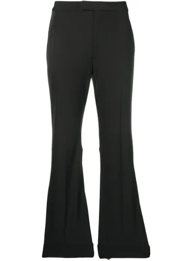 kick flare trousers