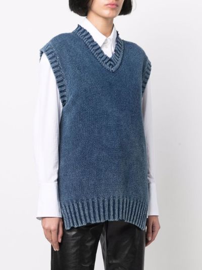 maison margiela sleeveless sweater