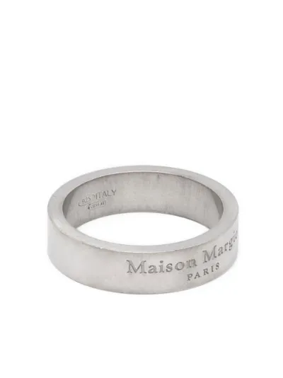 logo-engraved ring | Maison Margiela | Eraldo.com