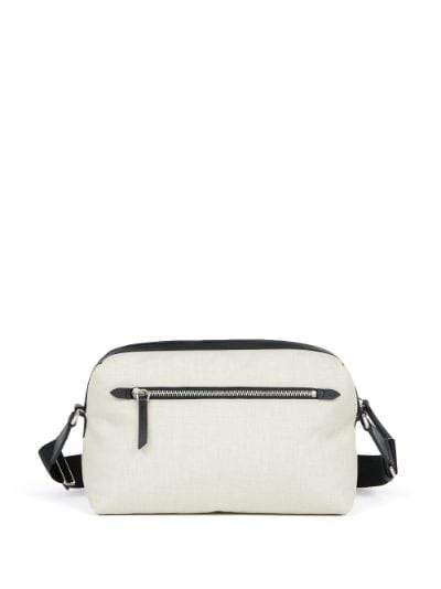 MAISON MARGIELA LOGO-PATCHED SHOULDER BAG - Seafoam $ 89.95