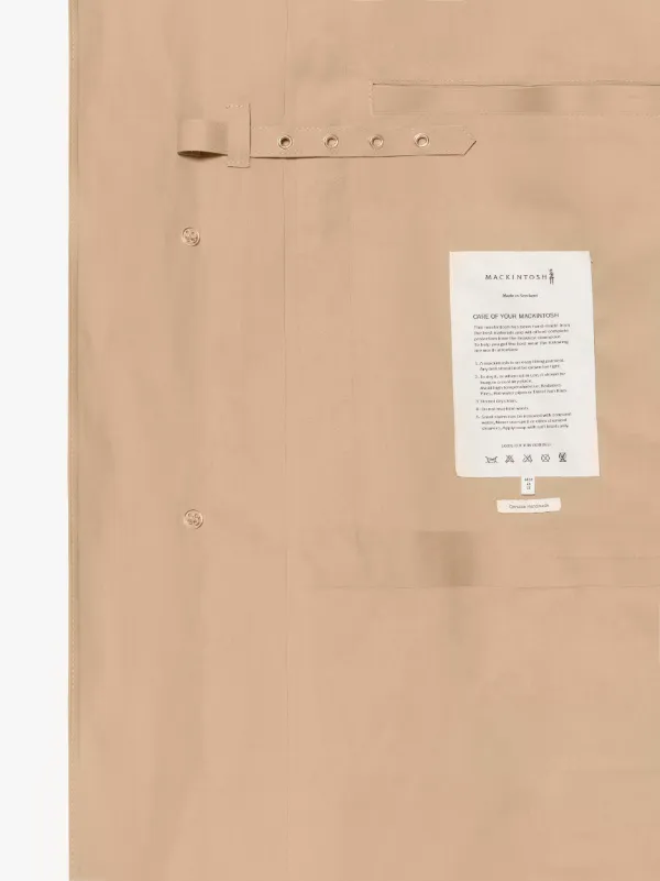 MAISON MARGIELA Fawn Bonded Cotton Oversized Trench Coat