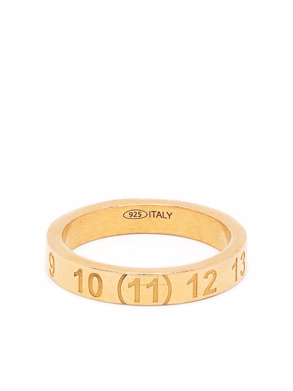 Maison margiela 11 discount logo band ring