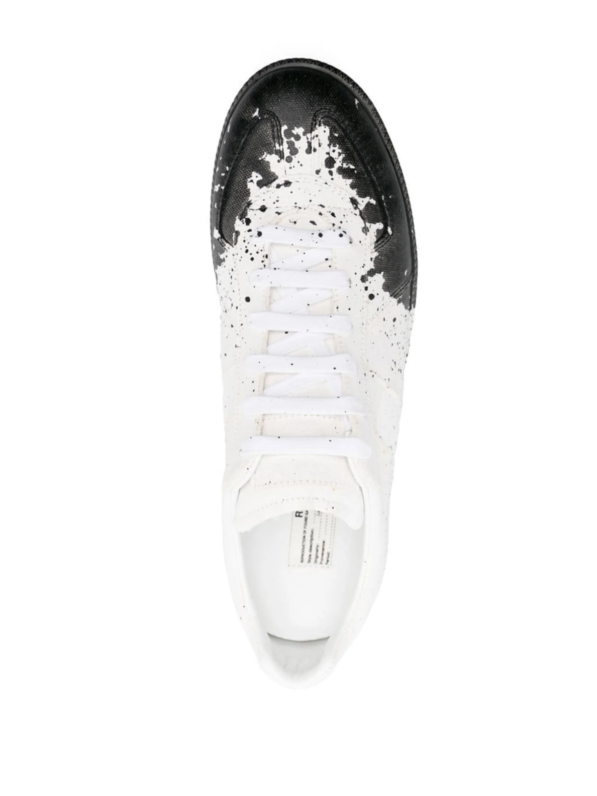 Replica PaintSplatter lowtop sneakers Maison Margiela
