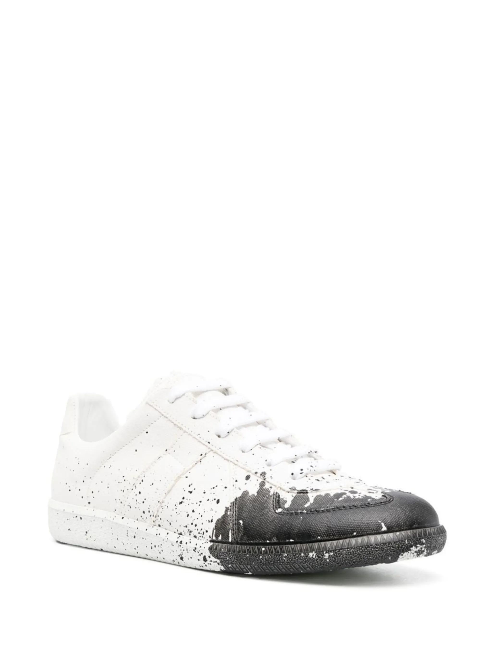 Replica PaintSplatter lowtop sneakers Maison Margiela