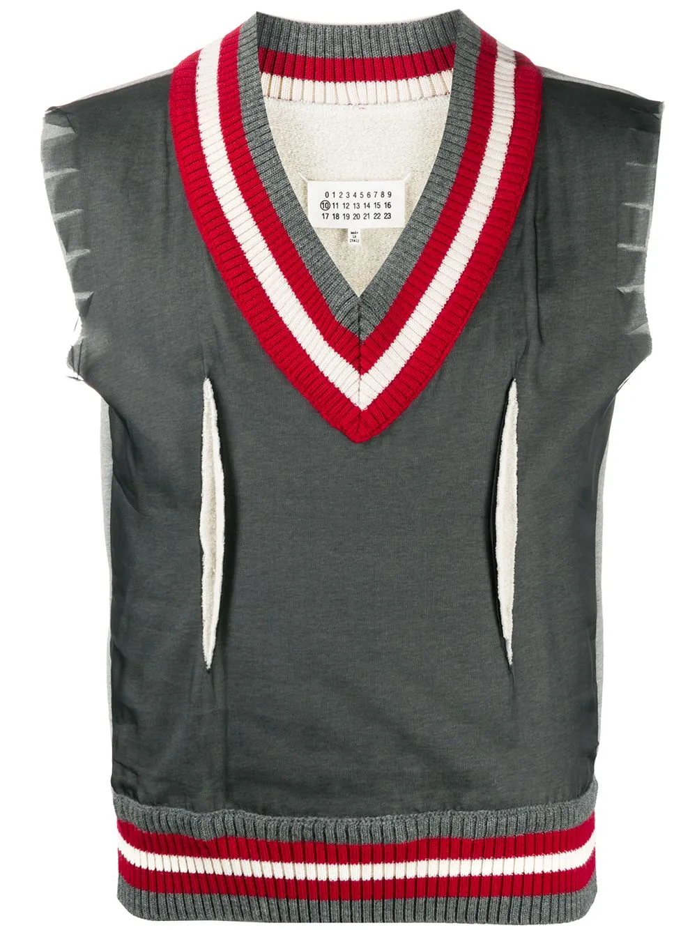 maison margiela sweater vest