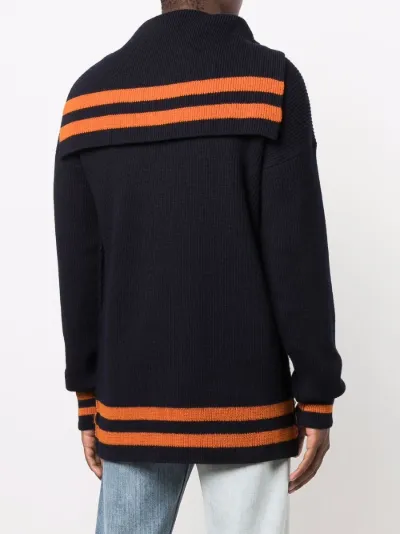 sailor collar knitted jumper | Maison Margiela | Eraldo.com