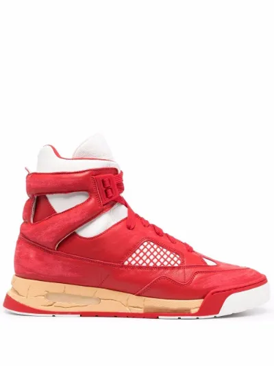 Maison margiela sneakers alte 'future' - di colore nero - Stileo.it