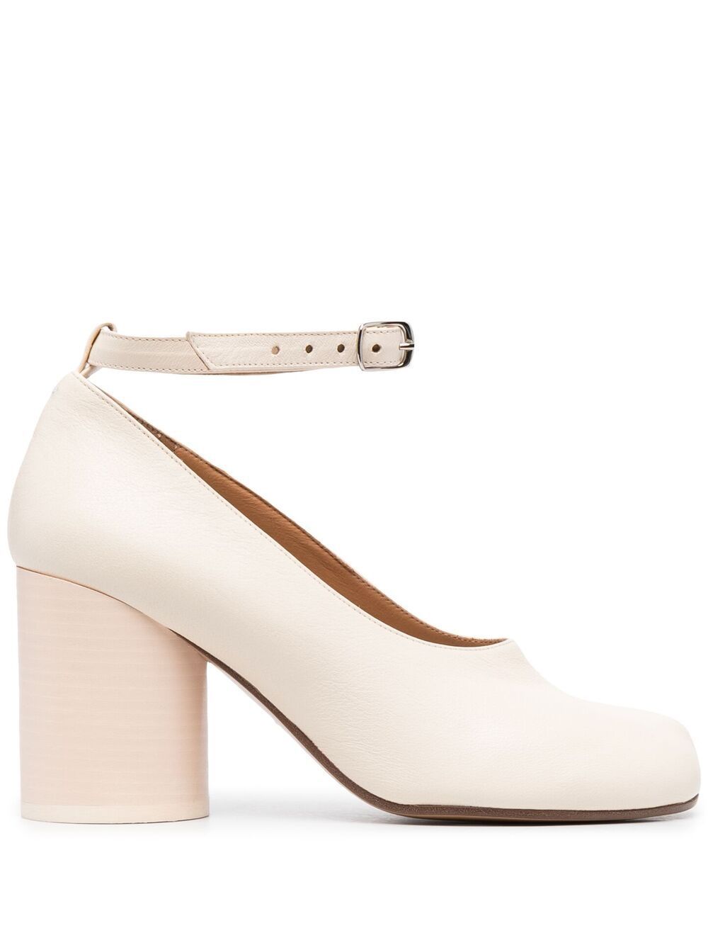 Maison margiela tabi discount ankle strap pumps