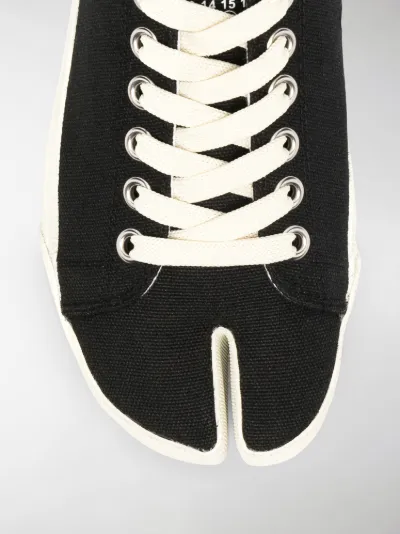 maison margiela tabi sneakers black