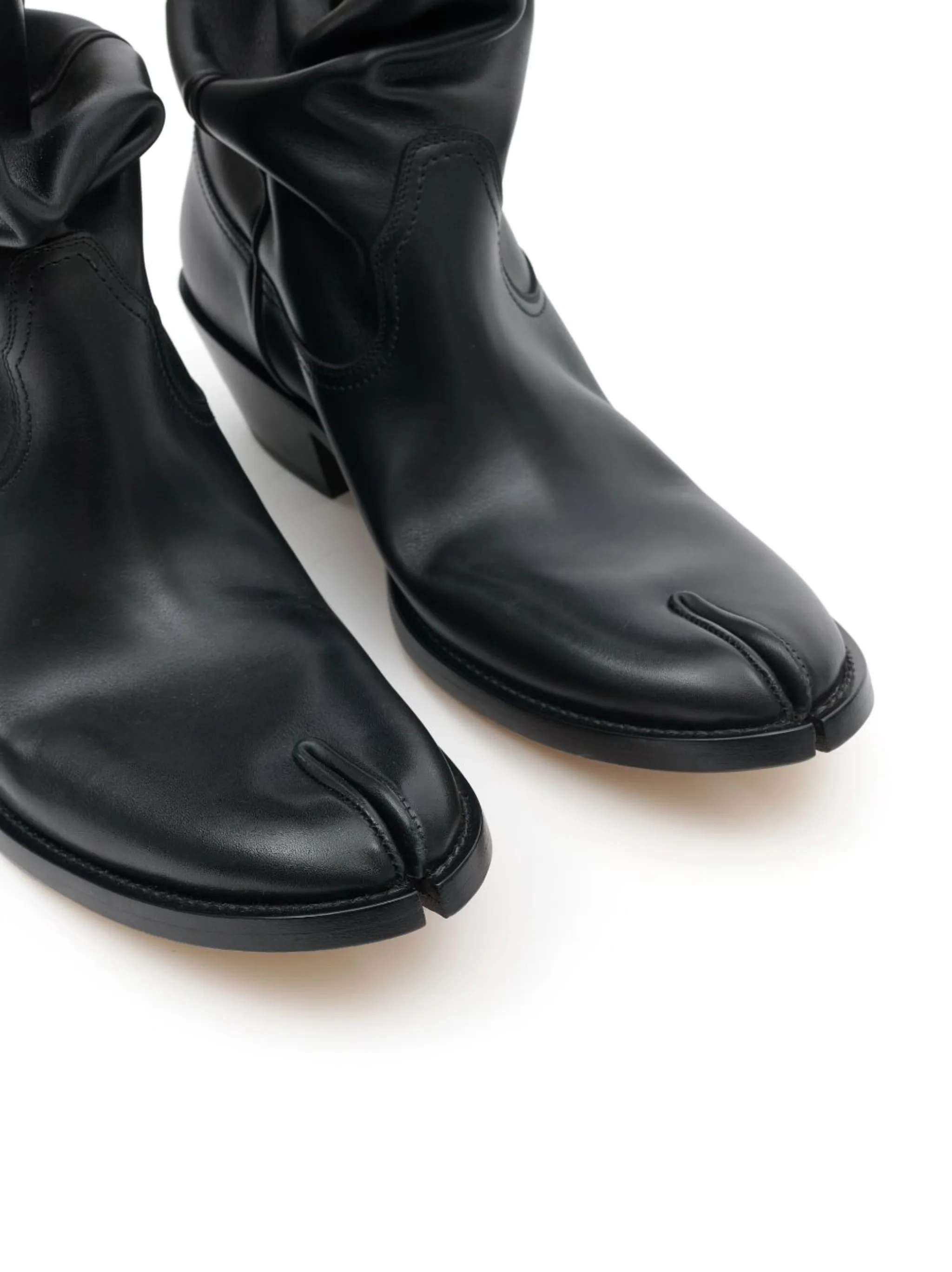 Tabi Western 55mm leather boots | Maison Margiela | Eraldo.com